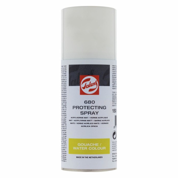 

Terlaris Talens Protecting Spray For Gouache/Watercolor 150Ml