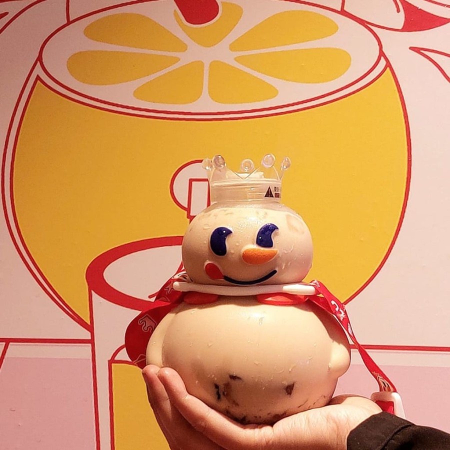 Botol Minum Mixue Tumbler Mixue Snow King 700ml Botol Viral Mixue