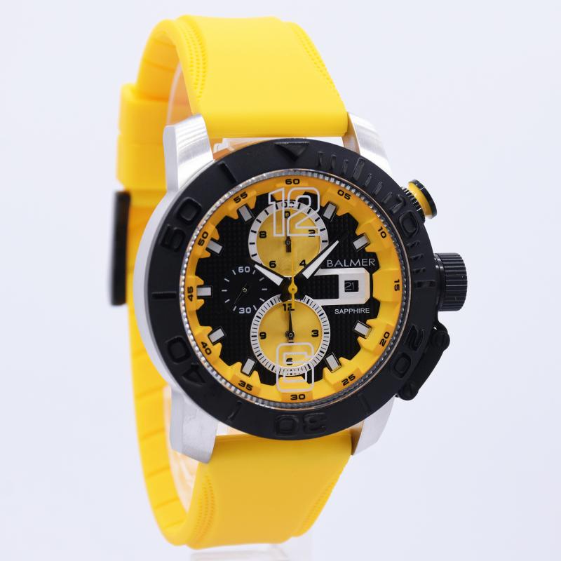 JAM TANGAN PRIA  BALMER B.8811MS JAM BALMER ORIGINAL- RUBBER - SAPPHIRE