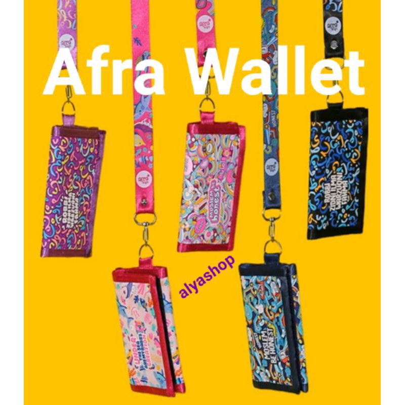 Dompet Afrakids / Afrakids Wallet / Dompet Anak / Dompet Lebaran / Afra Wallet FREE 10PCS AMPLOP LEBARAN