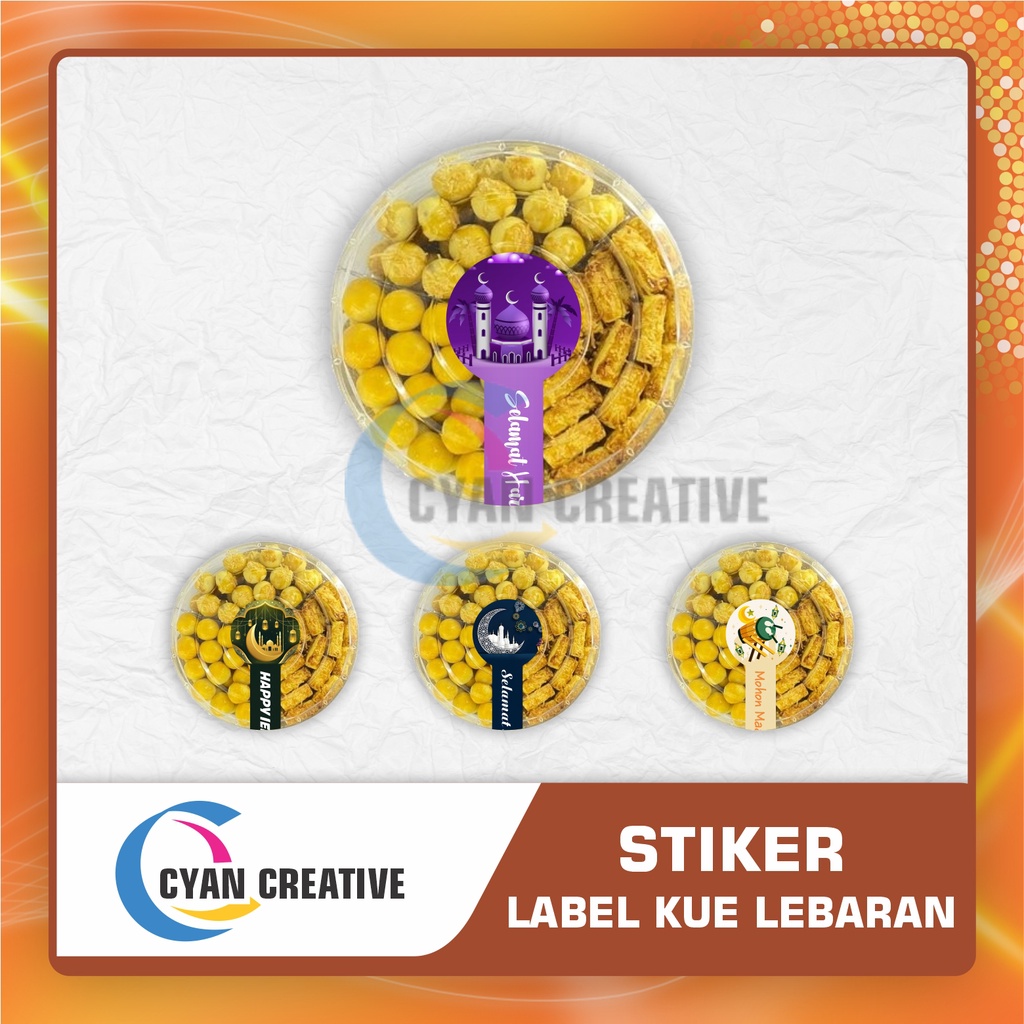 Stiker Segel Idul Fitri | Stiker Segel Toples | Stiker Segel Kemasan | Stiker Segel Botol | Stiker S