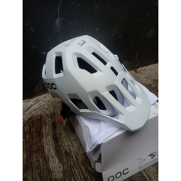 Helm Sepeda POC Kortal White Matt Size M Lingkar 55-58mm 380gram