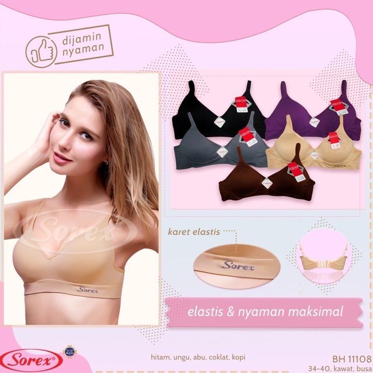 BEST SELLER Bra Sport / BH Sorex 11108 KAWAT UK 34-40 CUP C