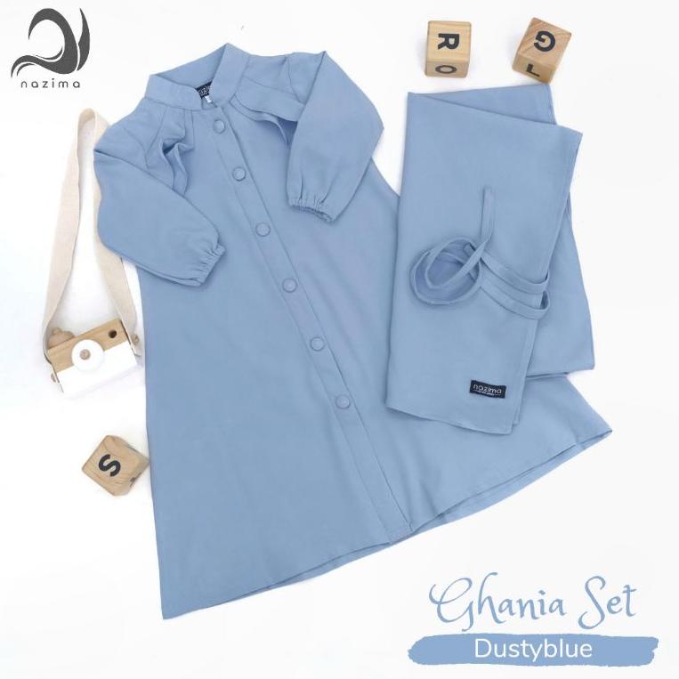 PALING DICARI Nazima Gamis anak Ghania Set