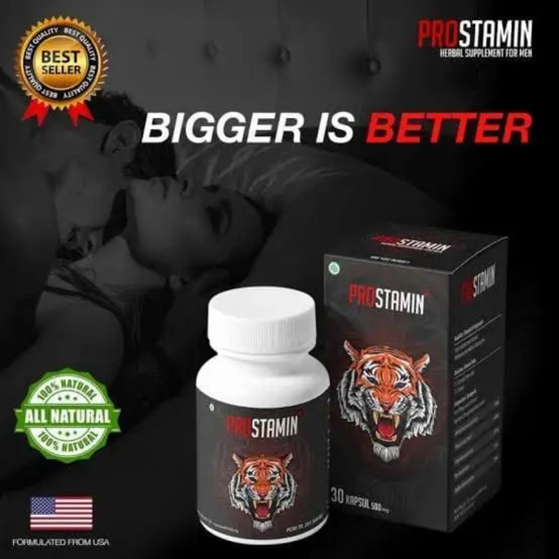 Obat Prostamin Asli Herbal Penambah Stamina Pria - Prostamin Original Bpom