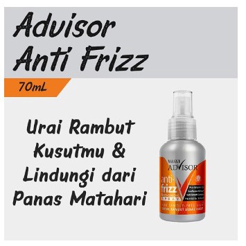 Makarizo Advisor Anti Frizz &amp; Detangling Care Spray 70 mL Anti Kusut