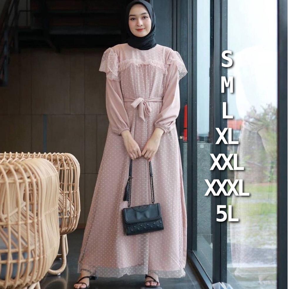 RECOMENDED MIRA DRESS JUMBO BEST SELLER| DRESS MIX TILE PREMIUM S M L XL XXL XXXL 5L R_PROJECT