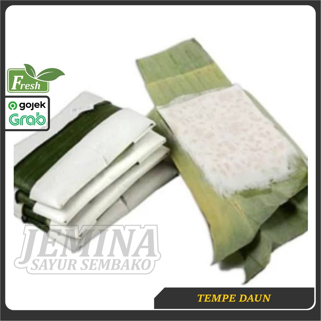 

Tempe Daun Pisang Kecil