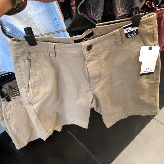 CELANA PENDEK PRIA RIP CURL ORIGINAL EPIC WALKSHORT DARK KHAKI
