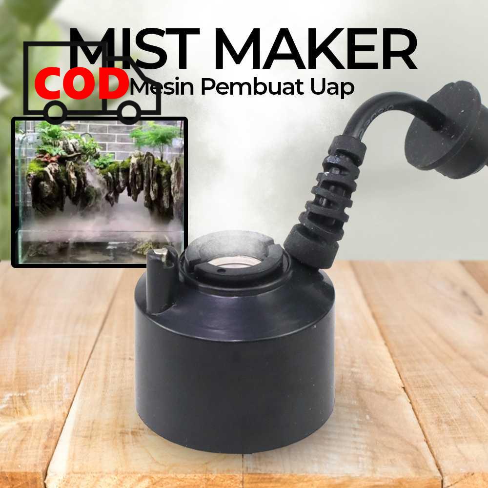 Mesin Pembuat Uap Ultrasonic Mist Maker Humidifier Pelembab Udara Ruangan