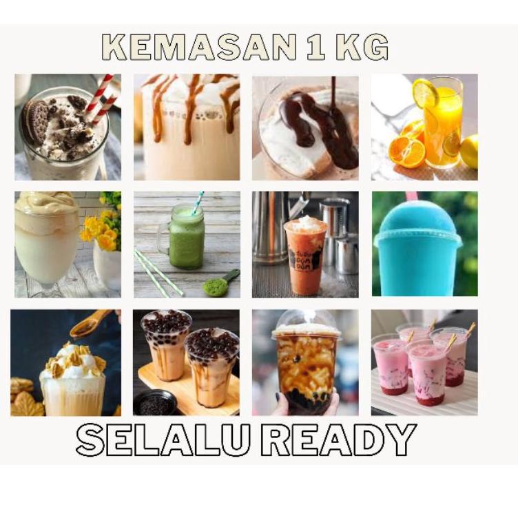 

kzp39 BUBUK MINUMAN RASA 1KG / BUBUK MINUMAN MURAH / MINUMAN BOBA / MINUMAN BUBUK /MINUMAN SERBUK KEKINIAN / MINUMAN ANEKA RASA 1 KG / BUBUK MINUMAN 1KG /BUBUK POWDER 1 KG /POWDER MINUMAN .,.,.,..,