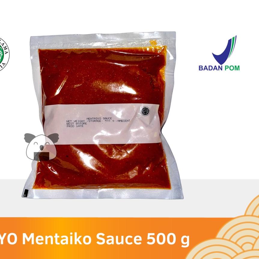 

♕ [EXP ] OMAYO Mentaiko Sauce 500 g Halal | Biang Saus Mentaiko ℗