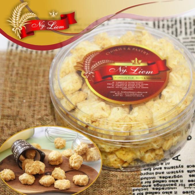 

HOT PROMO Butter Cheese Kue Kering ala Ny. Liem 1 toples