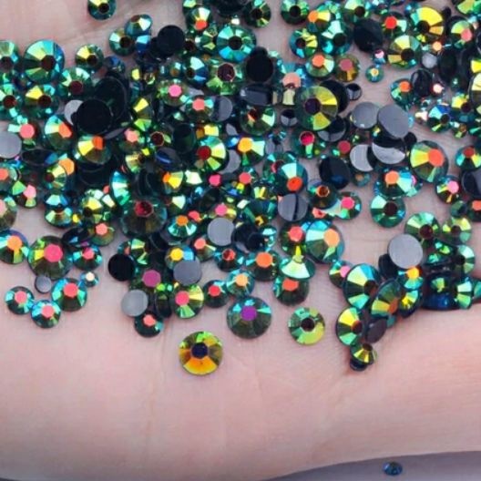 CSP127 – Manik Kristal Crystal Rhinestone Hiasan Make Up Nail Art Henna Cosplay Jepang