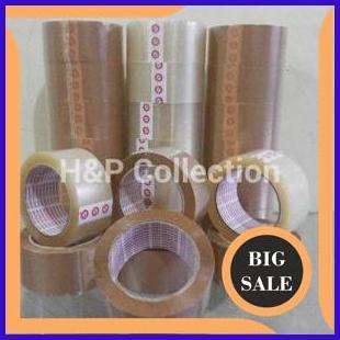 

LAKBAN DAIMARU TAPE 2" BENING COKLAT 1M4R23 perkakas
