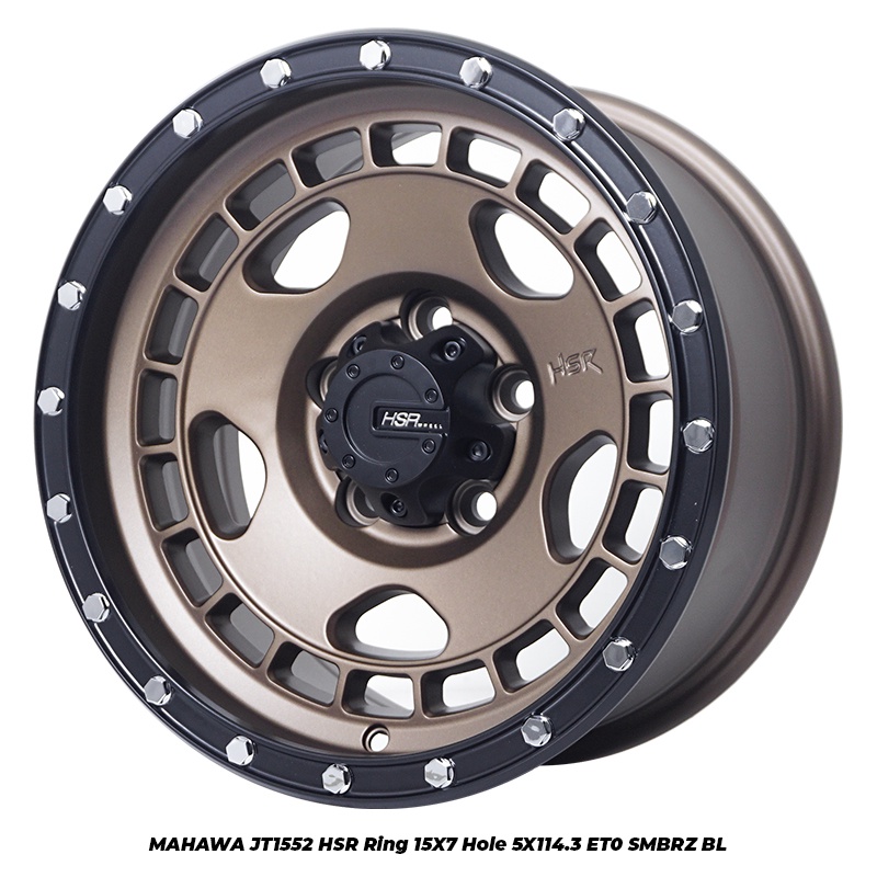 VELG HSR R15 HOLLE 5X139,7 UNTUK MOBIL BAUT 5 PCD 139,7
