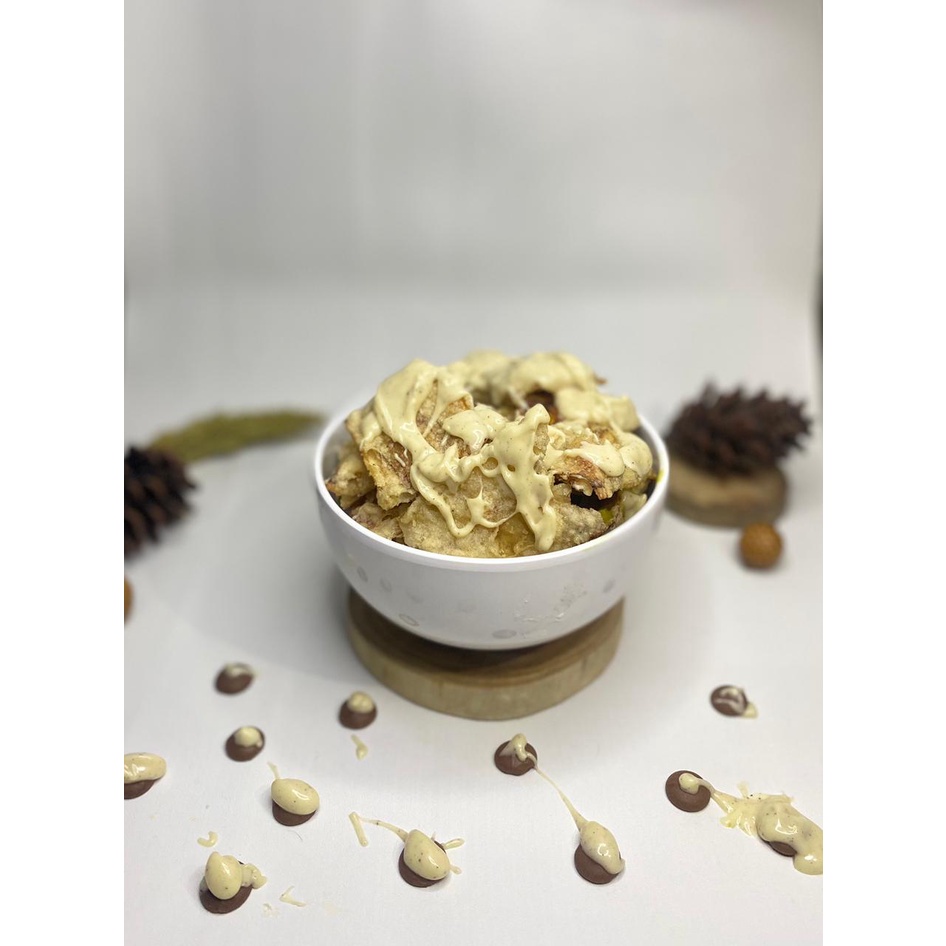 

Pisang Sale Lumer Coklat Varian Tiramisu