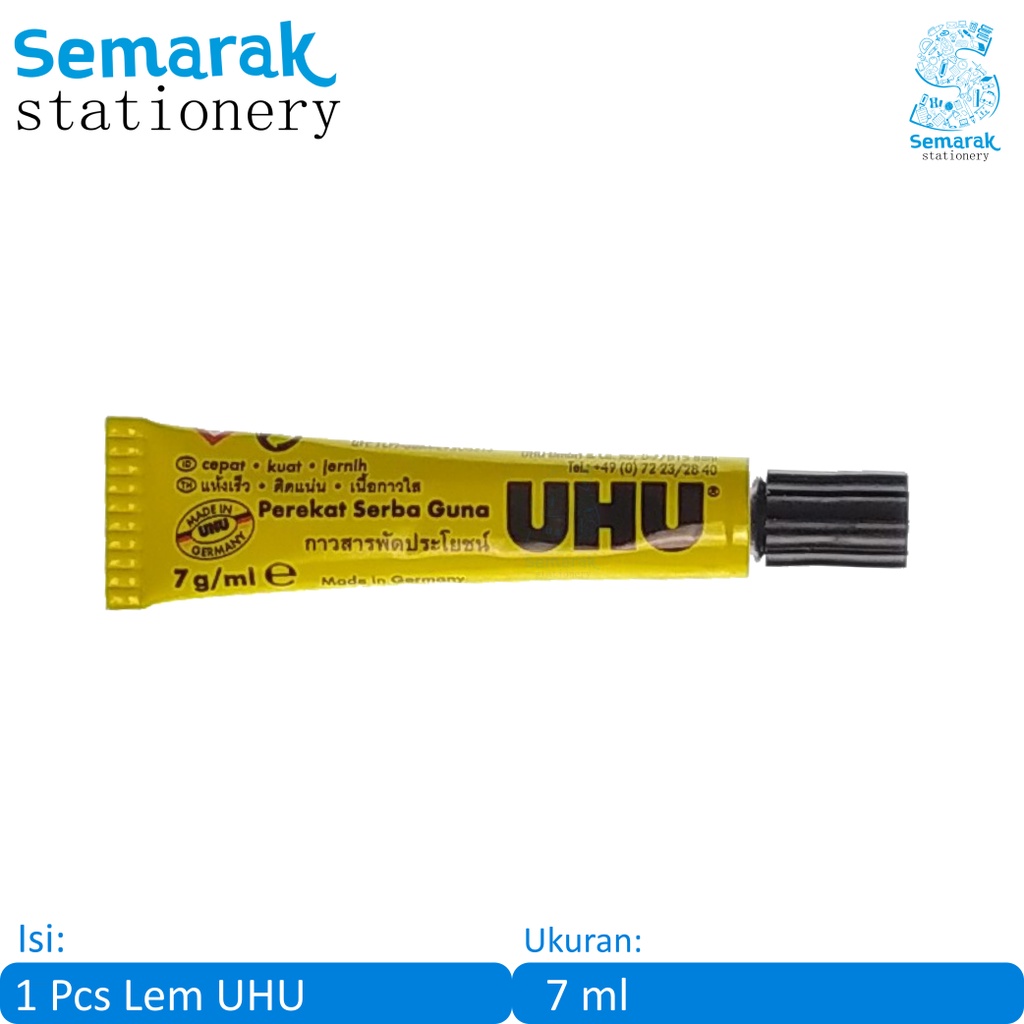 

UHU All Purpose Lem Serbaguna dan Prakarya 7 ml