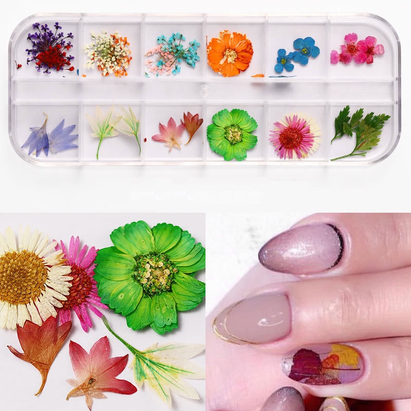 1 Set 3D Flower Nail Art Flower Nail /Nail art Flower/ Bunga Nail Art Manicure Accessoires