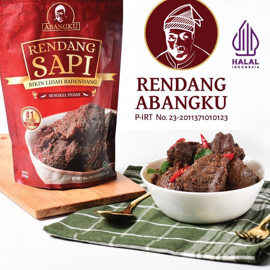 

➻ Rendang Padang Daging Sapi Asli by ABANGKU Halal PIRT bumbu melimpah - siap kirim seIndonesia dan export keluar Indonesia ◄