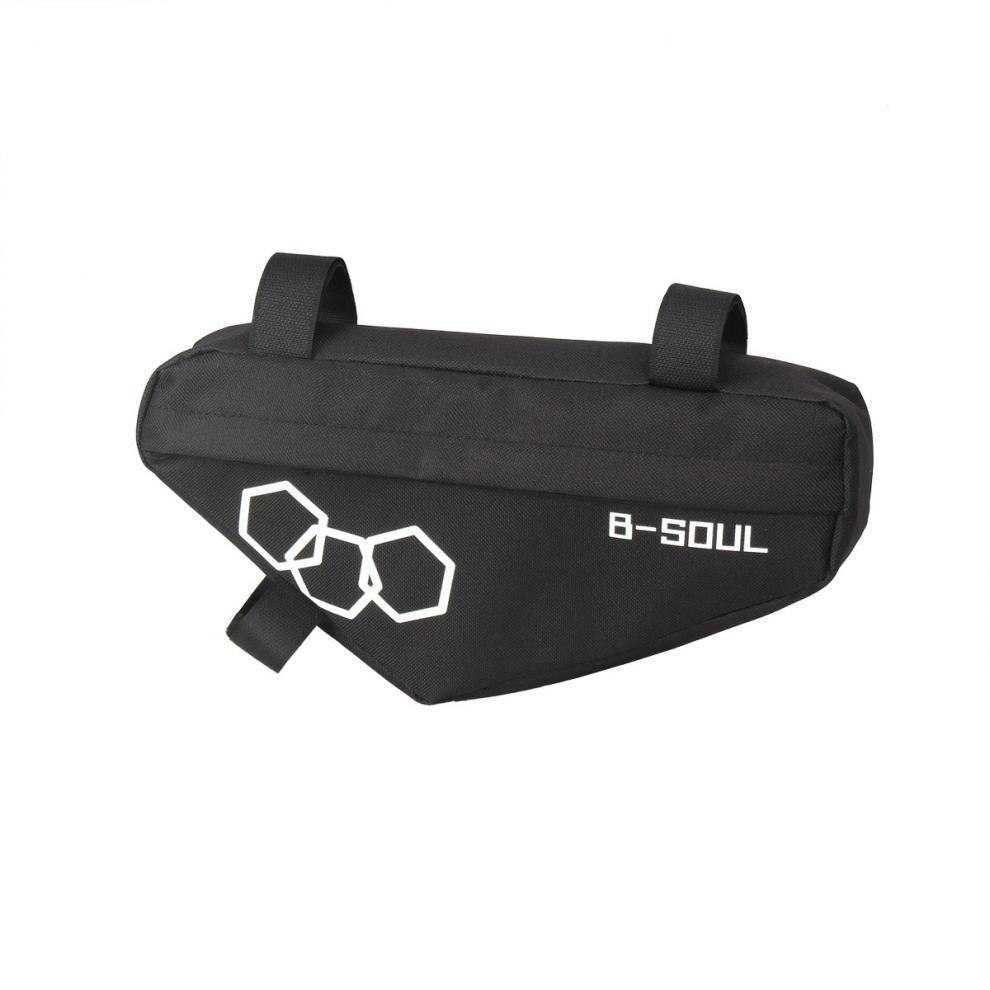 B-SOUL Tas Sepeda Serbaguna Triangle Frame Bag Pouch Tipe A - BS1A - Black