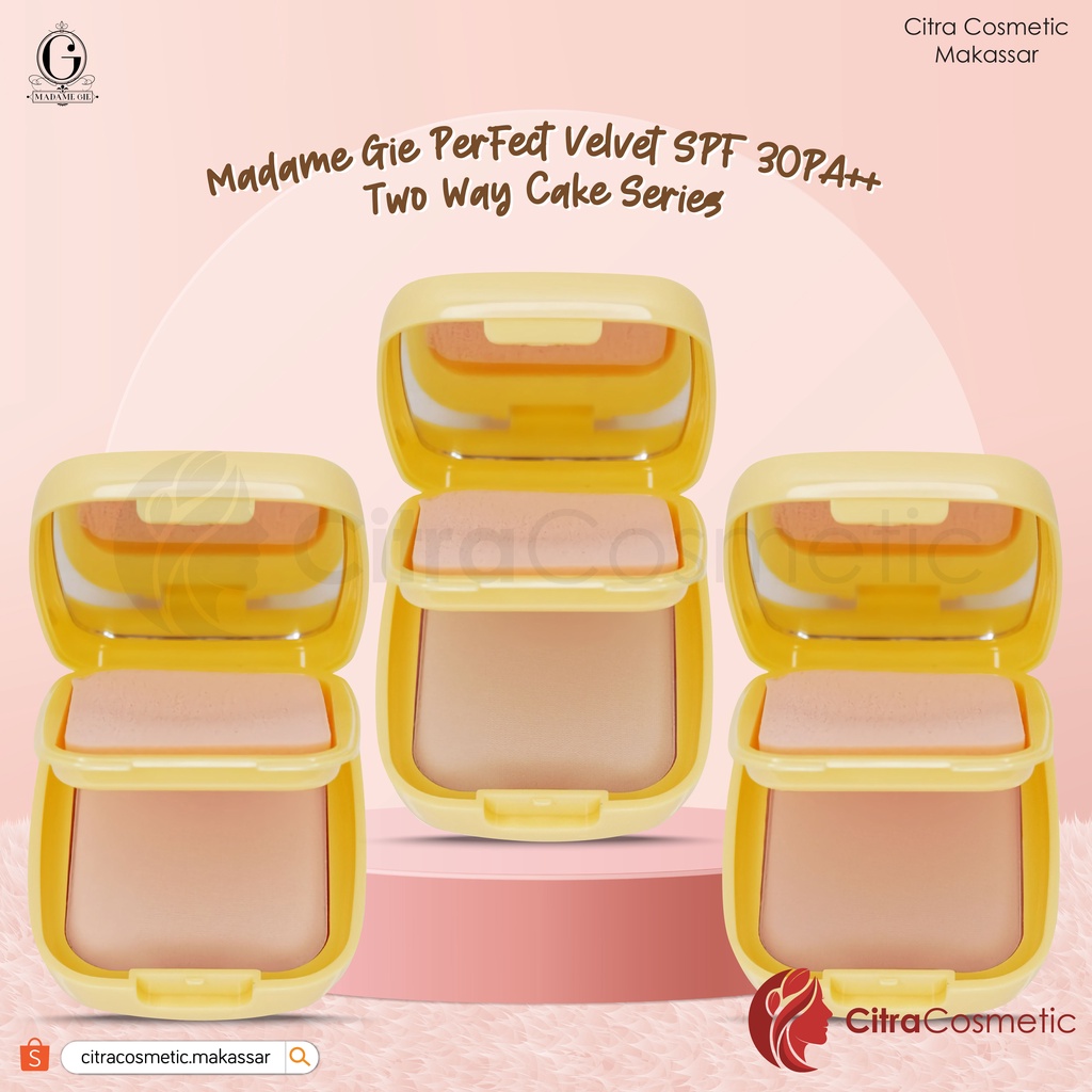 Madame Gie Perfect Velvet SPF 30PA++ Two Way Cake Series