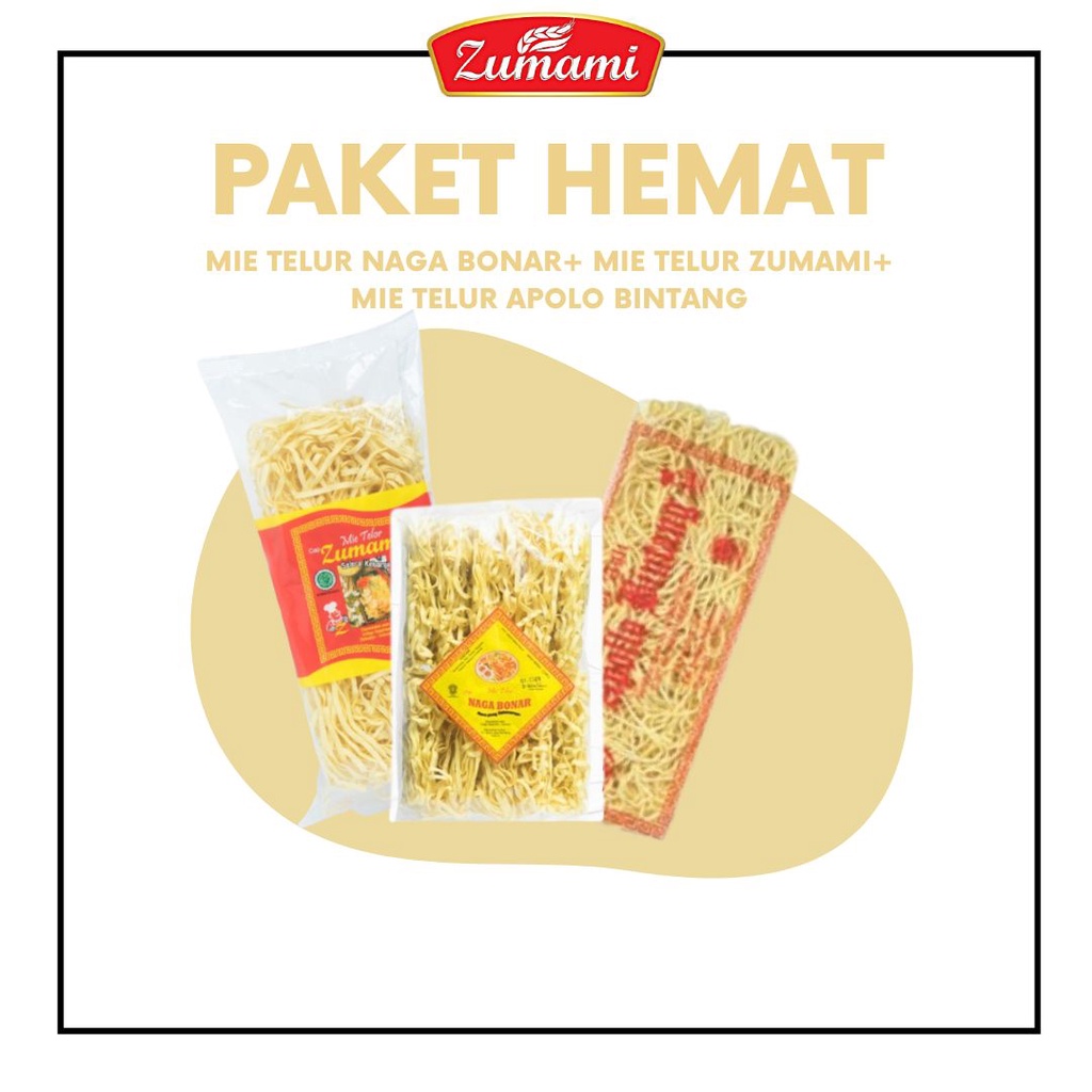 

PAKET HEMAT ZUMAMI /MIE TELUR NAGA BONAR/ MIE TELUR ZUMAMI/MIE TALUR APOLLO BINTANG/MIE/PAKET/BUNDLING