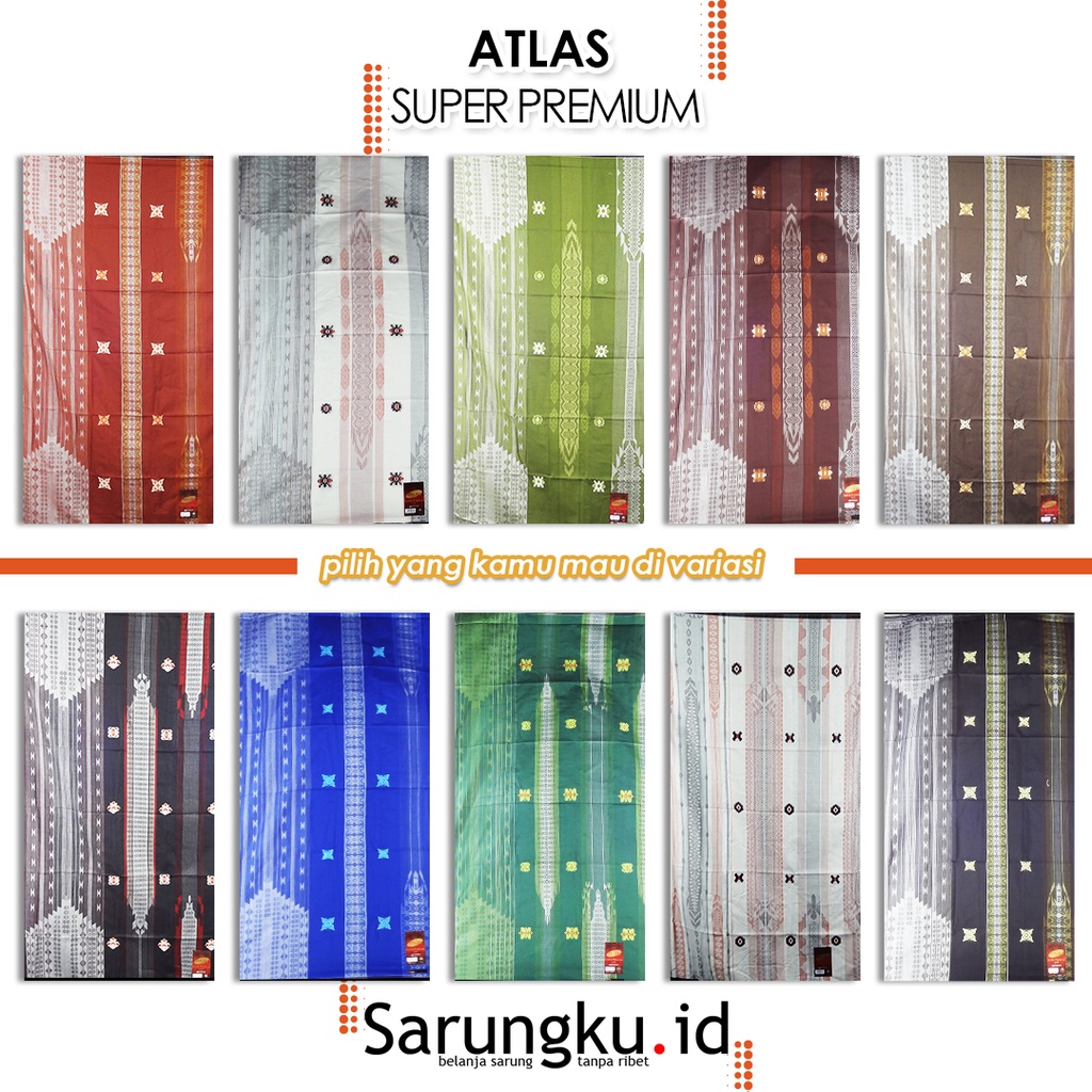 SARUNG ATLAS SUPER PREMIUM 955