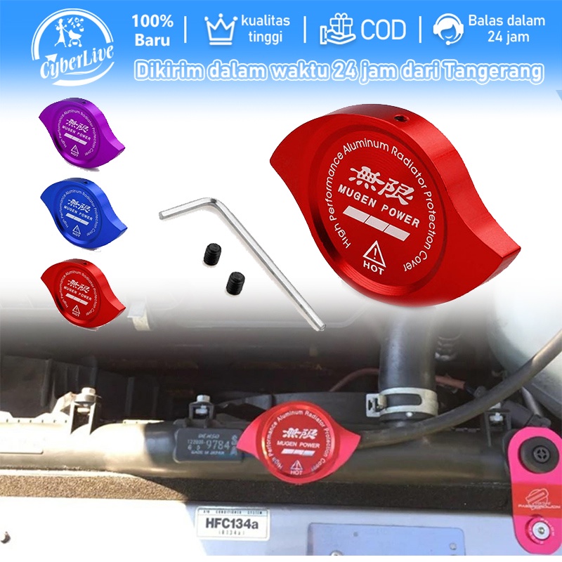 Tutup Radiator Motor Mobil Universal Penutup Radiator Air Tenaga Fit Untuk Cover Tangki Mobil Honda