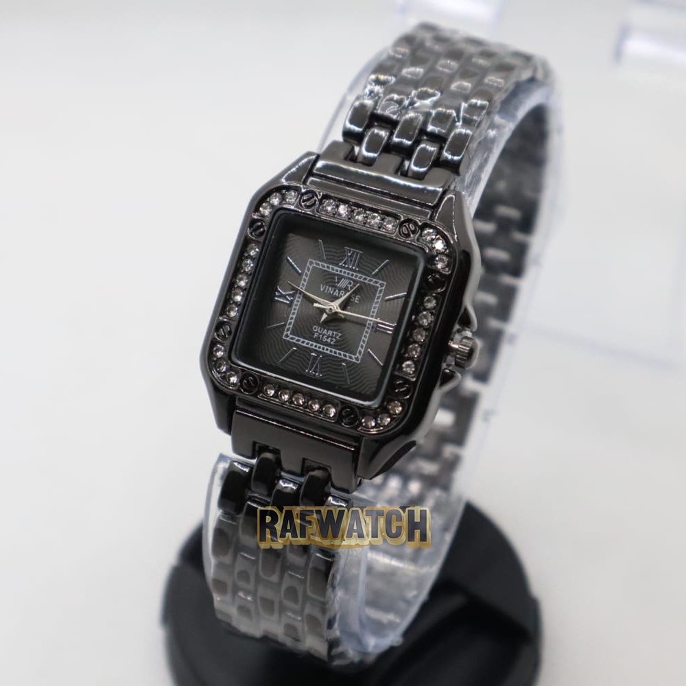 Jam Tangan Wanita Rantai Fashion Mewah RTA2 Stainless Permata Import