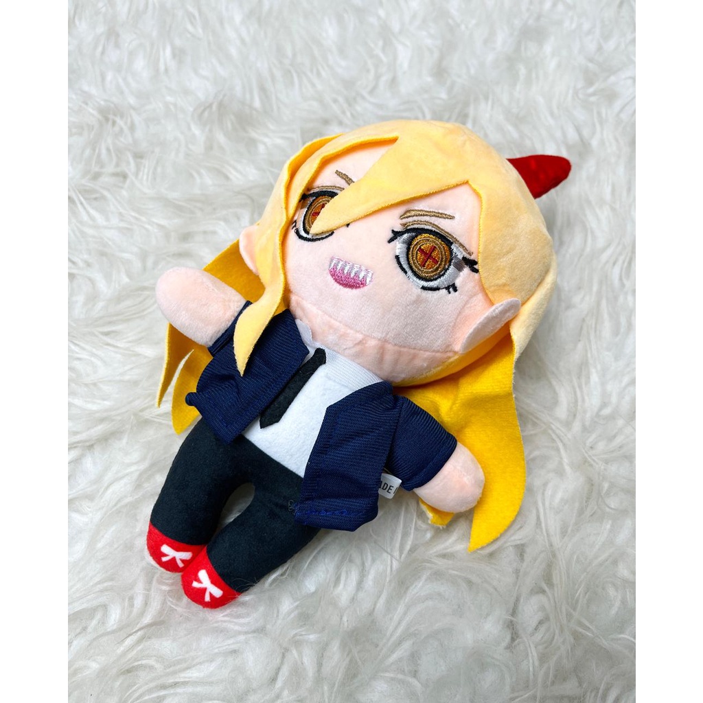 Boneka Power Chainsawman Anime Cermin dan Hiasan Mobil