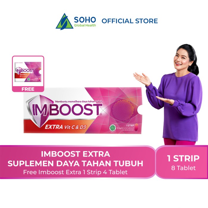 Imboost Extra Tablet 1 Strip @8 Tabs Get 1 Strip Imboost Extra @4 Tabs