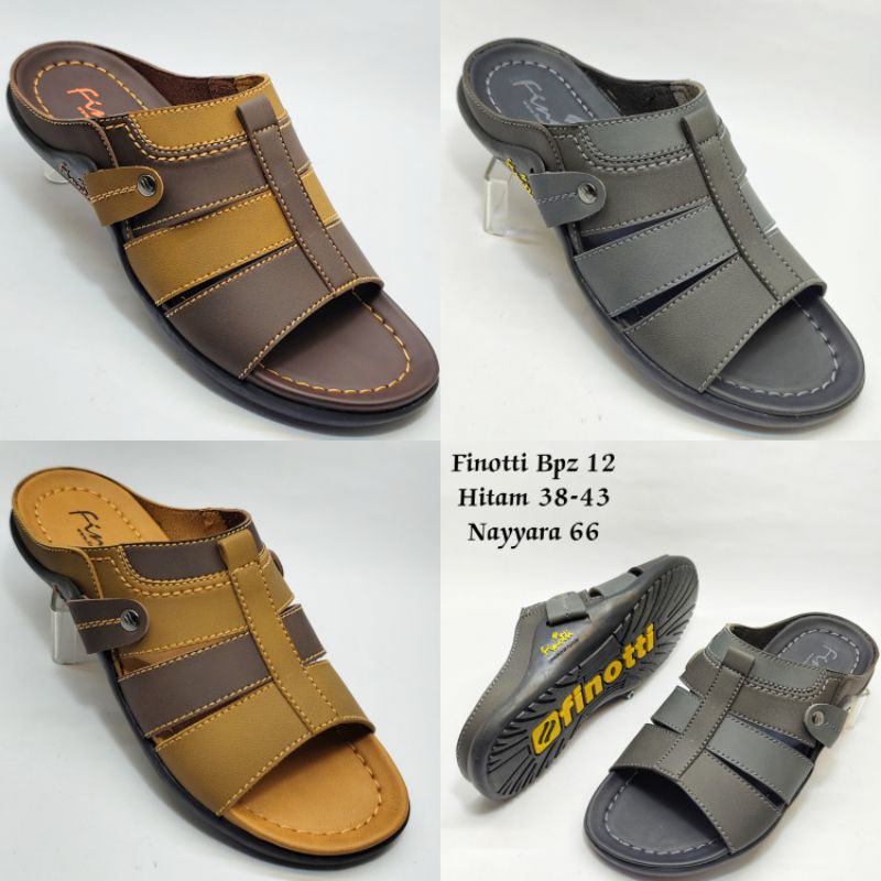 Sandal finotti BPZ 12 Original Sandal pria Sendal pria sandal cowok