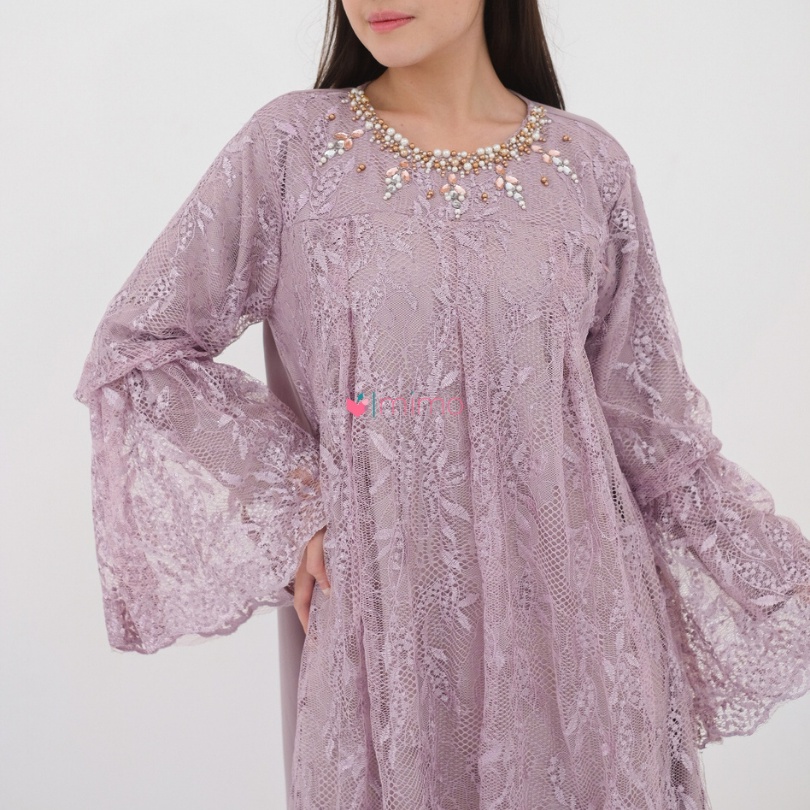 Brokat Simple Dress (Ramadhan/Lebaran Collection)