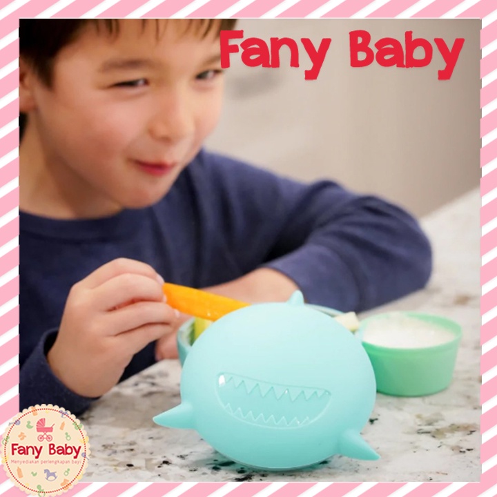 MELII BABY SILICONE BOWL WITH LID 350ML