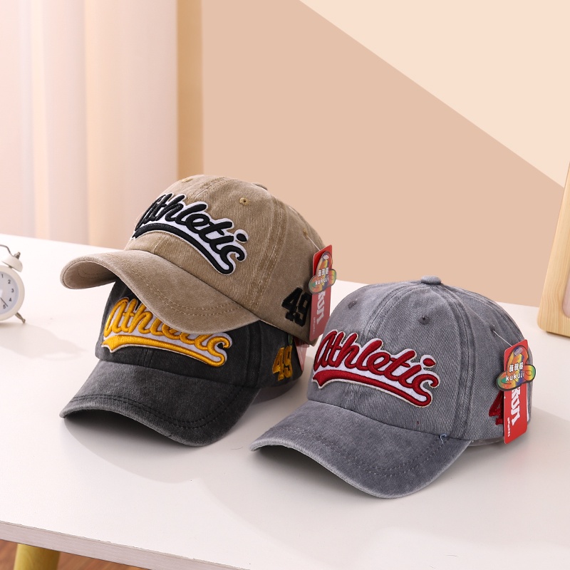 3-8 tahun Topi Anak Import Model Denim Athletic