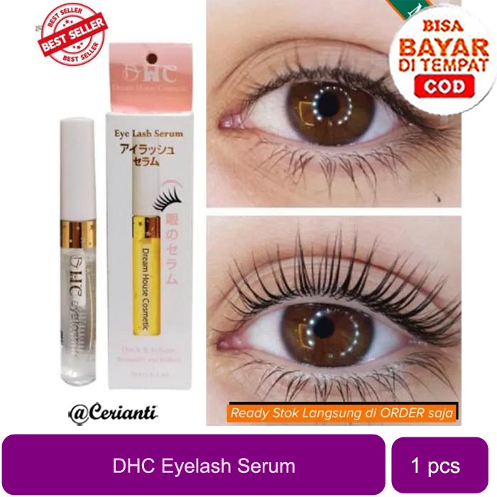 [BPOM] DHC Eye Lash Serum | Serum Bulu Mata 6.5ml | Serum Pelentik Bulu Mata | Show Your Beauty | SYB Eyelash Dream House | SYB_Cerianti
