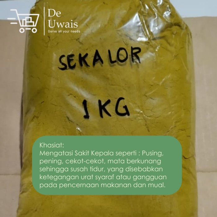 

Jamu Sekalor Bubuk Ramuan Rempah Herbal Tradisional Sakit Kepala