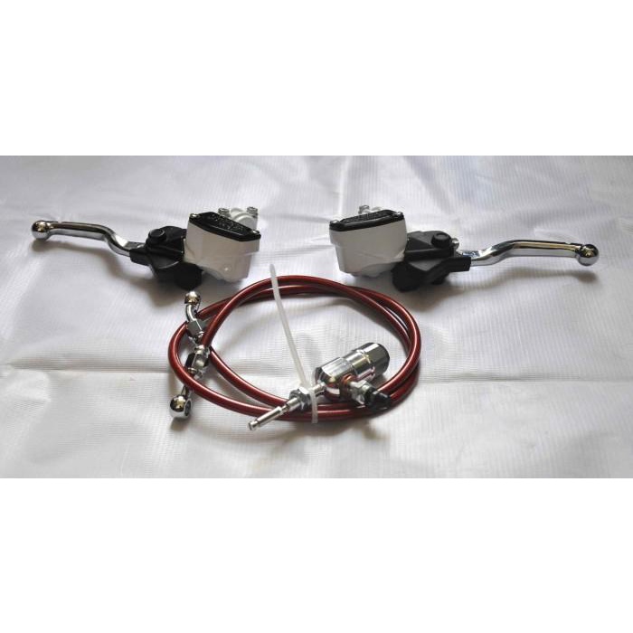 Paket Set Kopling Hidrolik Handle Ktm (Handle, Stud, Dan Selang Rem)