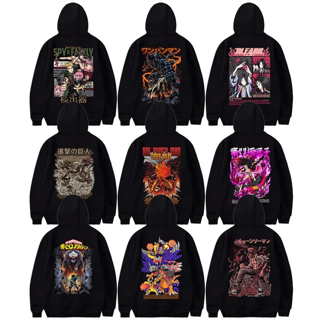 HOODIE Denji Chainsaw Man Hoodie Digimon Hoodie My Hero Academia Hoodie Nezuko Kimetsu Hoodie One Punch Man Hoodie Eren Reiner Hoodie Bleach Hoodie SPYXFAMILY Hoodie Anime Manga SIGN CLOTH