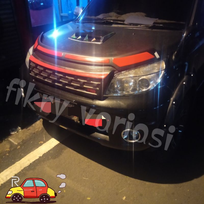 grill raptor Rush Terios konde 2007-2017