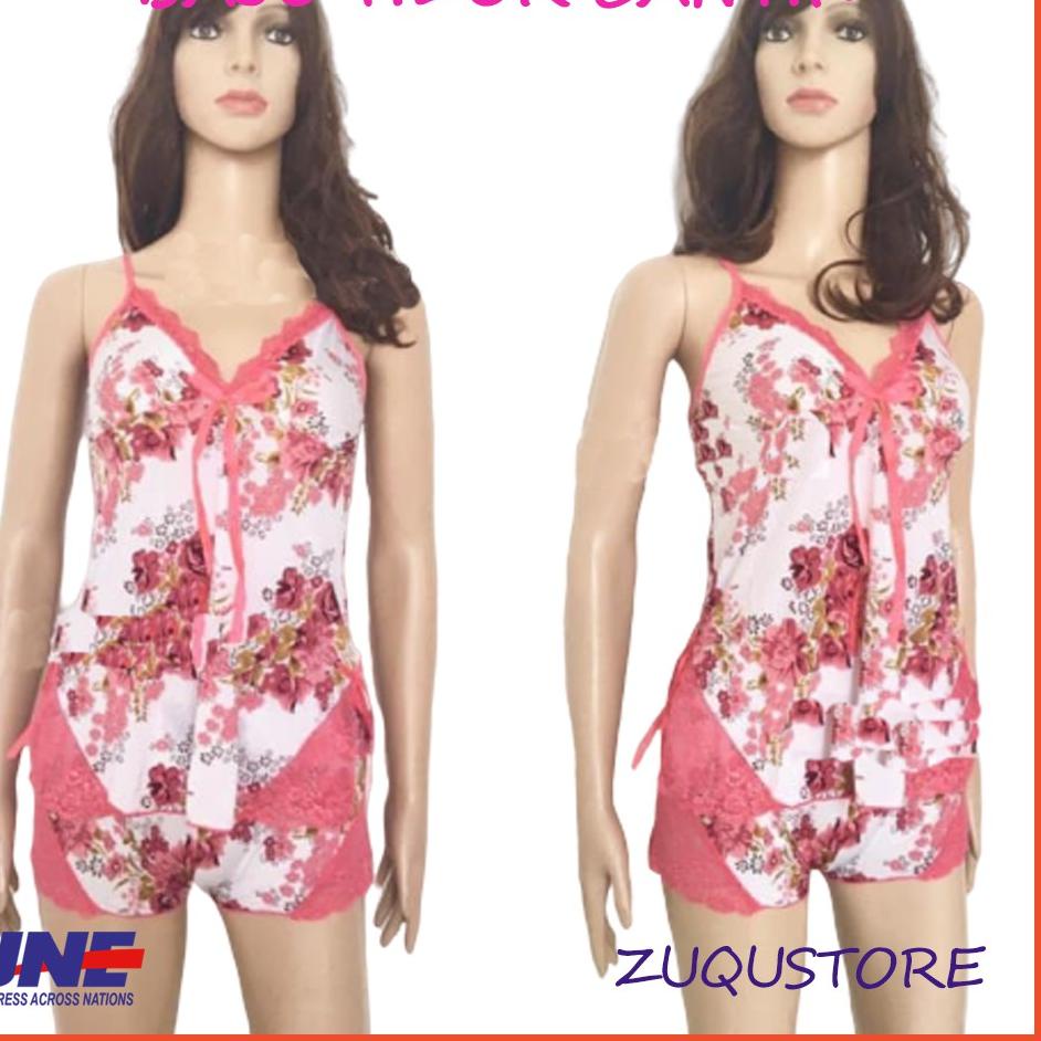 Barang Import✿ Hot Wanita Musim Panas Baju Tidur Korea Versi Cute Segar Siswa L H8C6 Baju Tidur KIMO