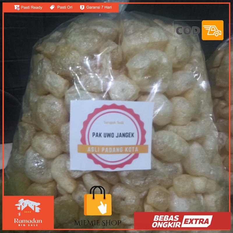 

KERUPUK KULIT HALAL JANGEK RAMBAK 500gr