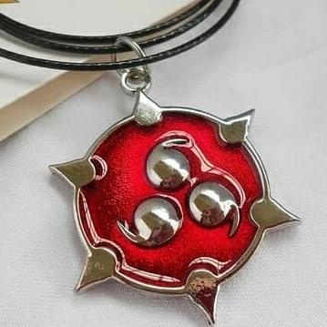 Kalung Naruto Shippuden Uchiha Itachi Sharingan Mangekyou Necklace