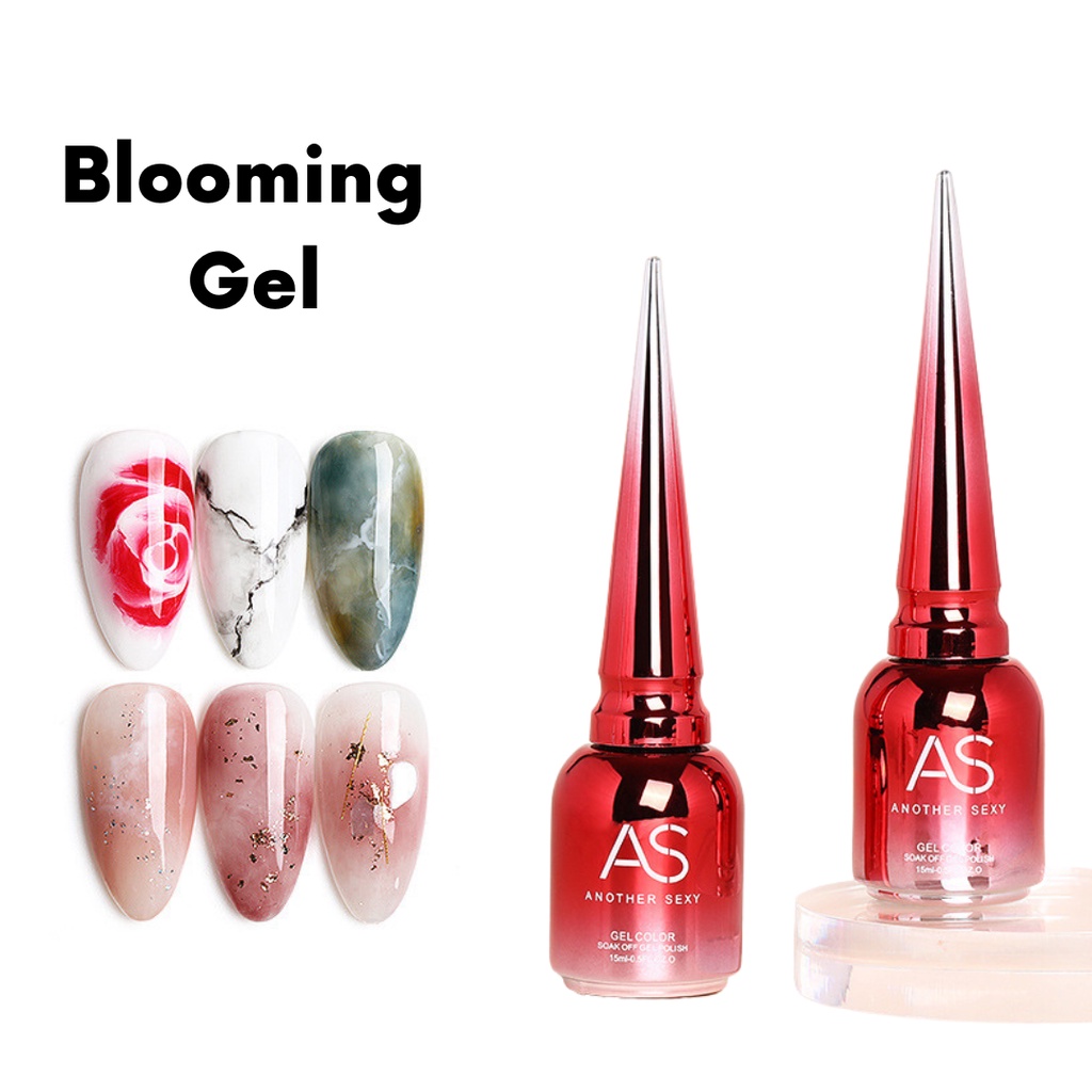 AS ANOTHER SEXY GEL COLOR/Base Coat /As Blooming Gel/  Top Coat / Matte Top Coat/As Leveling Gel 15ml