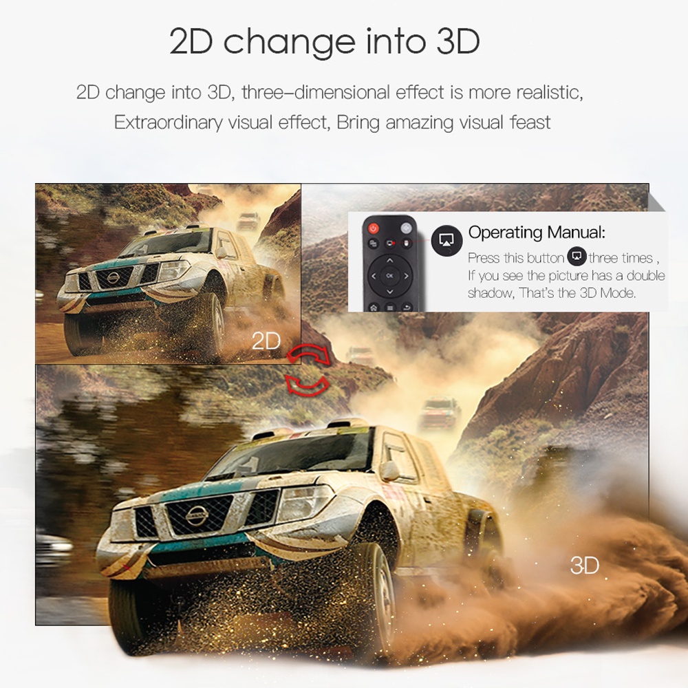 Projector DLP HOTACK D018 / M18 dlp series proyektor mini