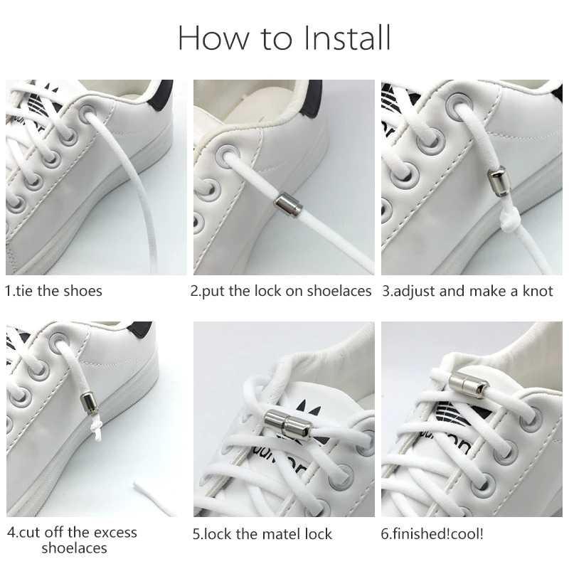 Tali Sepatu Lazy Lace No Tie Shoelaces 1 Pair - SLK01