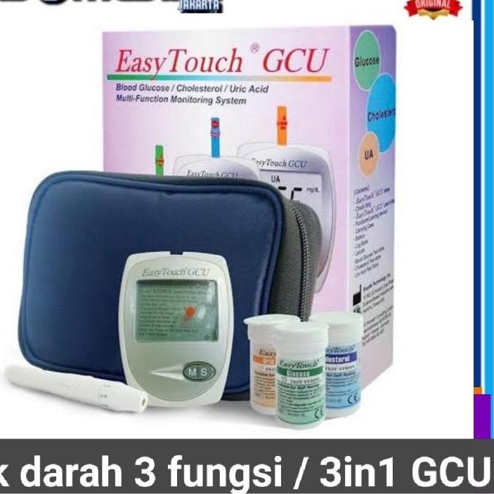 ☀ EasyTouch gcu / Alat cek darah 3in1 / Easy touch GCU / alat cek gula darah 3in1 ✧
