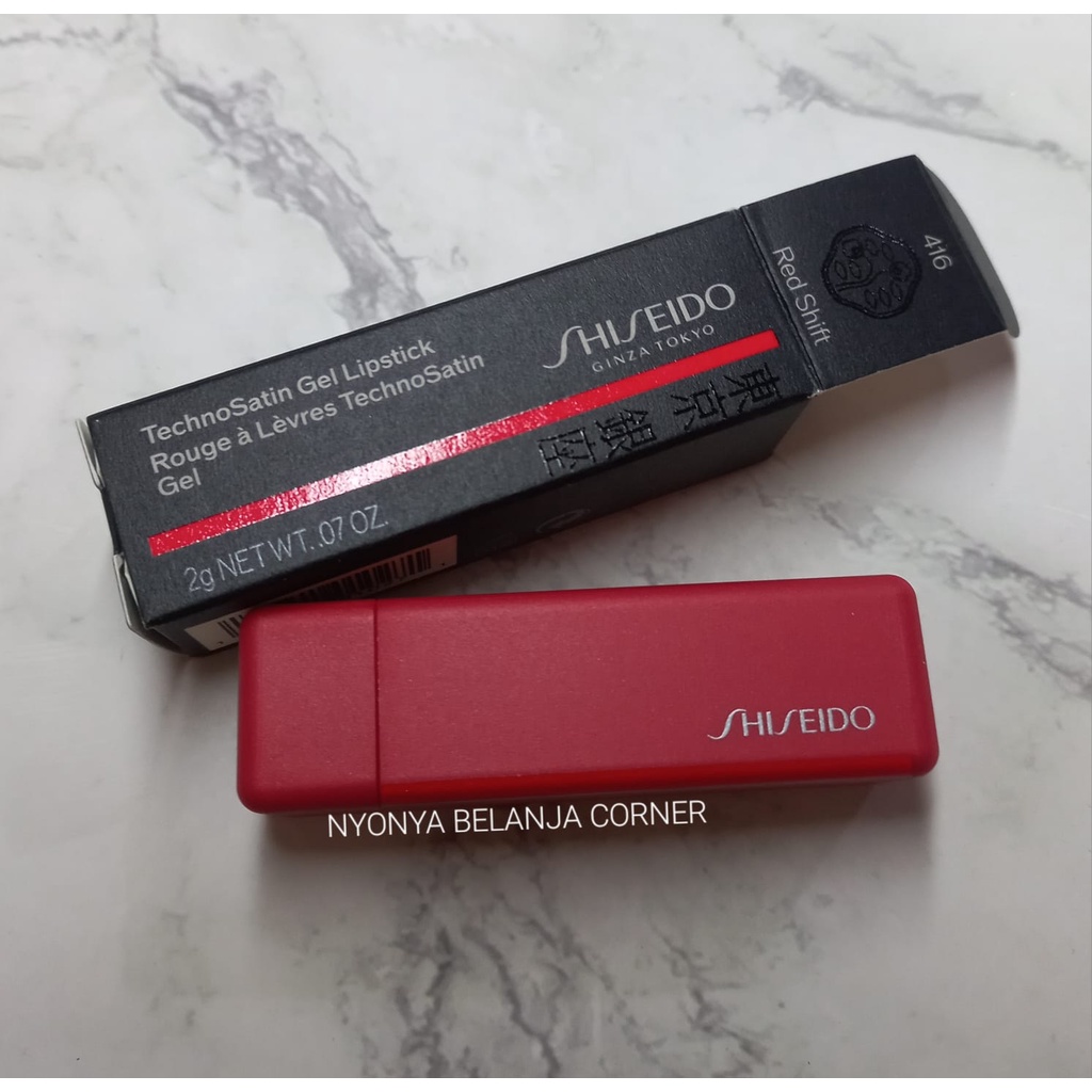 SHISEIDO TechnoSatin Gel Lipstick