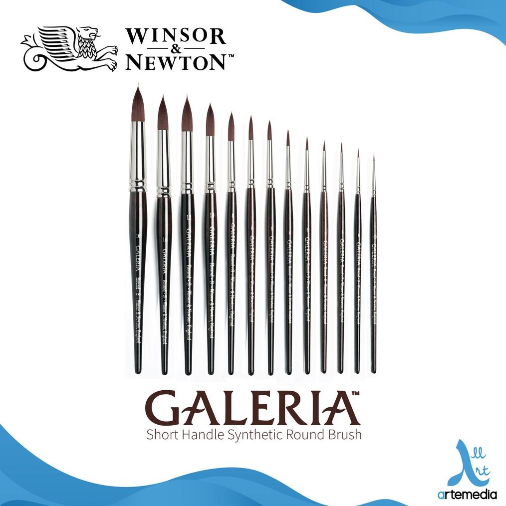 

Kuas Lukis Winsor & Newton Galeria Round Short Handle Synthetic Brush